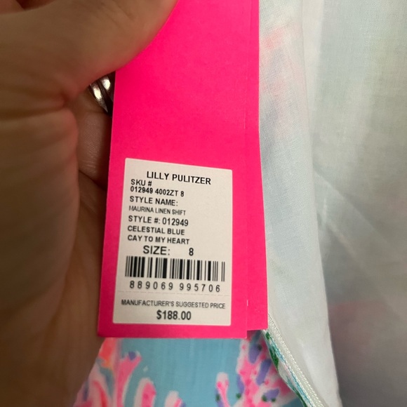 Lilly Pulitzer colorful shift dress! - Picture 3 of 5